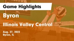 Byron  vs Illinois Valley Central  Game Highlights - Aug. 27, 2022