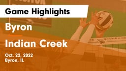 Byron  vs Indian Creek Game Highlights - Oct. 22, 2022