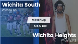 Matchup: Wichita South High vs. Wichita Heights  2018