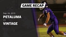 Recap: Petaluma  vs. Vintage  2015