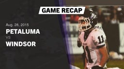 Recap: Petaluma  vs. Windsor  2015