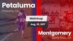 Matchup: Petaluma vs. Montgomery  2017
