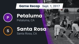Recap: Petaluma  vs. Santa Rosa  2017