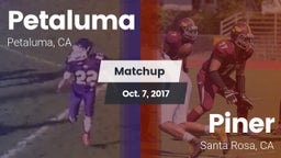 Matchup: Petaluma vs. Piner   2017