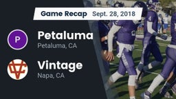 Recap: Petaluma  vs. Vintage  2018