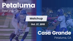 Matchup: Petaluma vs. Casa Grande  2018
