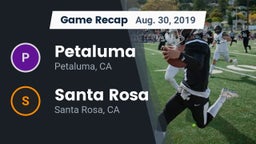 Recap: Petaluma  vs. Santa Rosa  2019