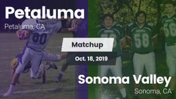 Matchup: Petaluma vs. Sonoma Valley  2019