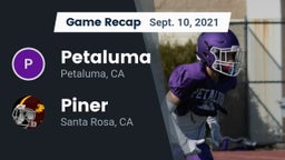 Recap: Petaluma  vs. Piner   2021