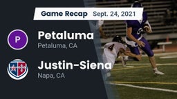 Recap: Petaluma  vs. Justin-Siena  2021