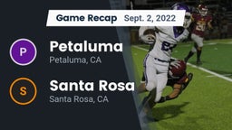 Recap: Petaluma  vs. Santa Rosa  2022