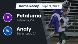 Recap: Petaluma  vs. Analy  2022