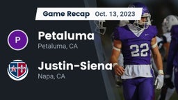 Recap: Petaluma  vs. Justin-Siena  2023