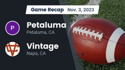Recap: Petaluma  vs. Vintage  2023