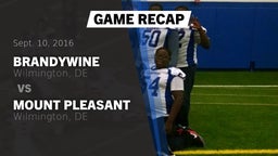 Recap: Brandywine  vs. Mount Pleasant  2016