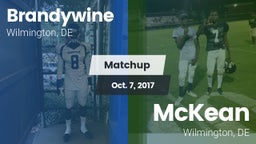 Matchup: Brandywine High vs. McKean  2017