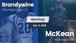 Matchup: Brandywine High vs. McKean  2018