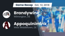 Recap: Brandywine  vs. Appoquinimink  2018