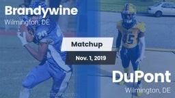 Matchup: Brandywine High vs. DuPont  2019