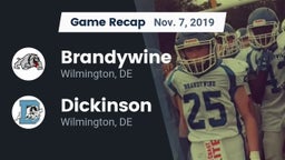 Recap: Brandywine  vs. Dickinson  2019