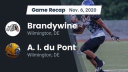 Recap: Brandywine  vs. A. I. du Pont  2020