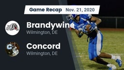Recap: Brandywine  vs. Concord  2020