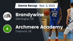 Recap: Brandywine  vs. Archmere Academy  2022