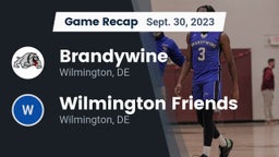 Recap: Brandywine  vs. Wilmington Friends  2023