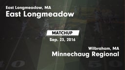 Matchup: East Longmeadow vs. Minnechaug Regional  2016