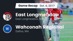 Recap: East Longmeadow  vs. Wahconah Regional  2017