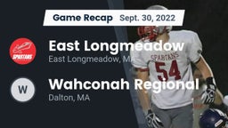 Recap: East Longmeadow  vs. Wahconah Regional  2022