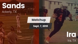 Matchup: Sands vs. Ira  2018