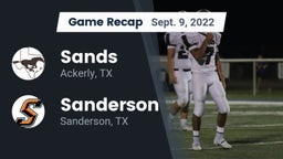 Recap: Sands  vs. Sanderson  2022