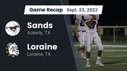 Recap: Sands  vs. Loraine  2023