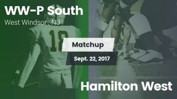 Matchup: WW-P  vs. Hamilton West  2017
