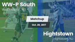 Matchup: WW-P  vs. Hightstown  2017