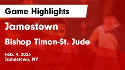 Jamestown  vs Bishop Timon-St. Jude  Game Highlights - Feb. 4, 2023