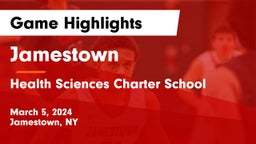 Jamestown  vs Health Sciences Charter School Game Highlights - March 5, 2024