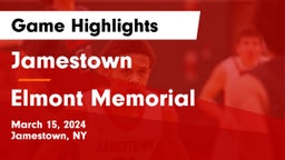 Jamestown  vs Elmont Memorial  Game Highlights - March 15, 2024