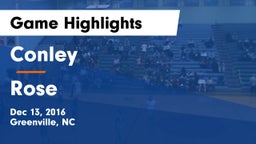 Conley  vs Rose  Game Highlights - Dec 13, 2016