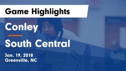 Conley  vs South Central  Game Highlights - Jan. 19, 2018