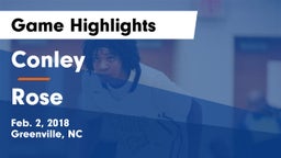 Conley  vs Rose  Game Highlights - Feb. 2, 2018