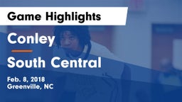 Conley  vs South Central  Game Highlights - Feb. 8, 2018
