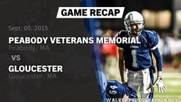 Recap: Peabody Veterans Memorial  vs. Gloucester  2015