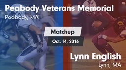 Matchup: Peabody Veterans vs. Lynn English  2016