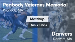 Matchup: Peabody Veterans vs. Danvers  2016