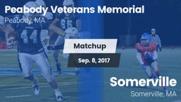 Matchup: Peabody Veterans vs. Somerville  2017