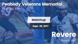 Matchup: Peabody Veterans vs. Revere  2017