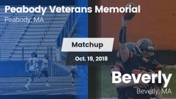 Matchup: Peabody Veterans vs. Beverly  2018