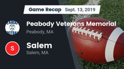 Recap: Peabody Veterans Memorial  vs. Salem  2019